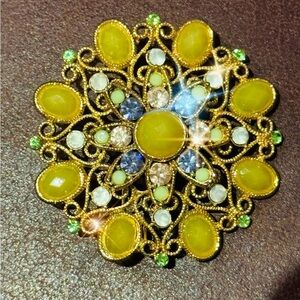 Lemon Drop - Brooch